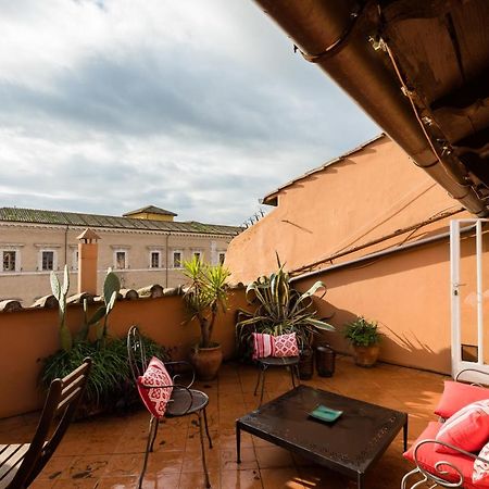 Amazing Penthouse With Private Terrace In Trastevere Рим Екстер'єр фото