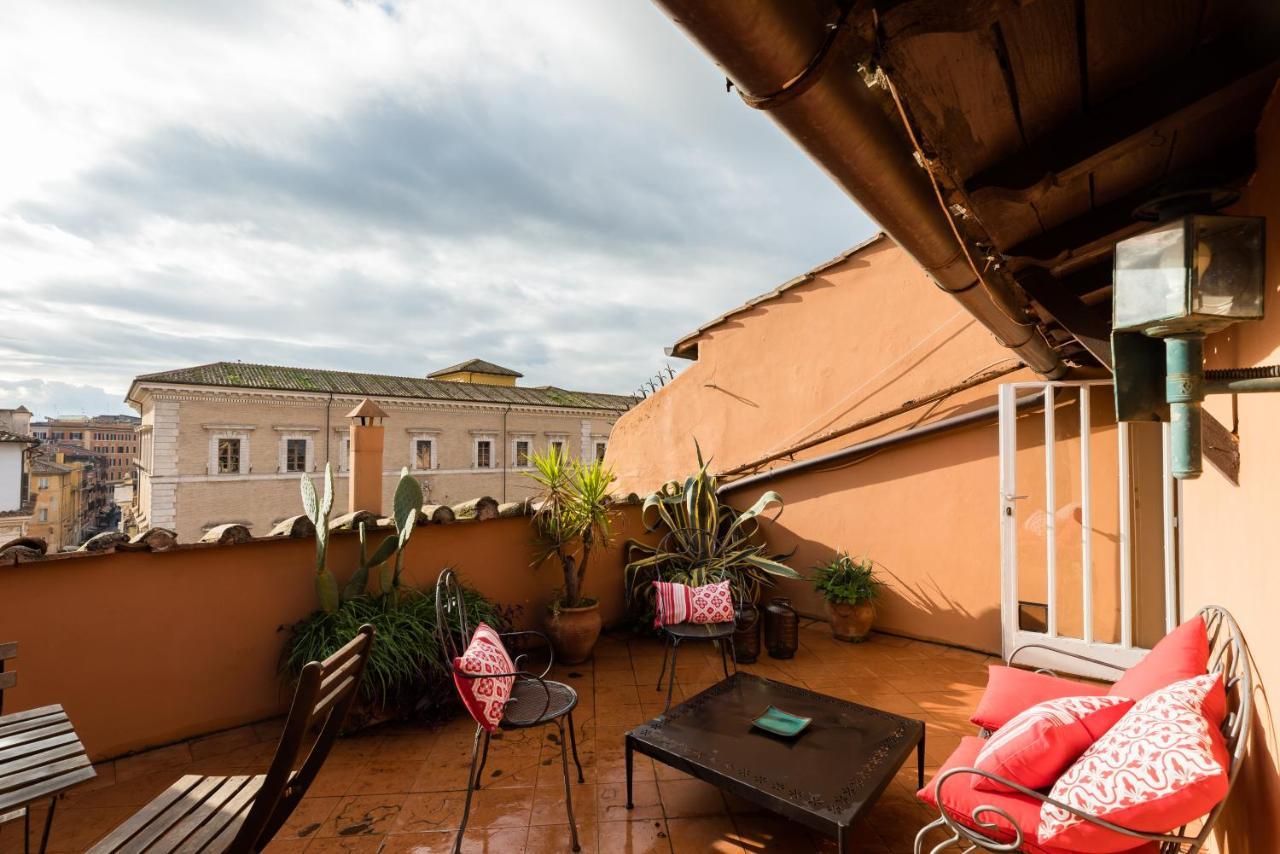 Amazing Penthouse With Private Terrace In Trastevere Рим Екстер'єр фото